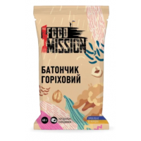 Батончик FOOD MISSION Горіховий 40г
